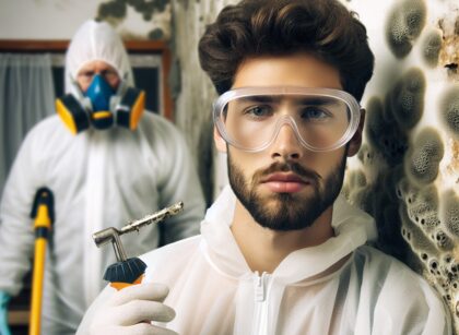 Czy usuwanie zagrzybienia z wykładzin jest skuteczne w przypadku dużych plam?